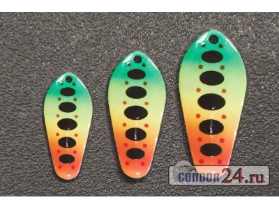 Лепесток для блесны FIT Myr Fluo, цвет 019